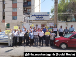 اعتراضات بازنشستگان صنایع فولاد، خوزستان، یکشنبه ۱۰ تیر ۱۴۰۳