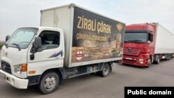 Azərbaycan Qarabağda yaşayan erməni sakinlərə humanitar yardım göndərib (Mənbə: Fövqəladə Hallar Nazirliyi)