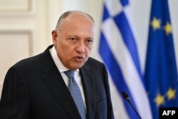 사메 슈크리 이집트 외무장관.