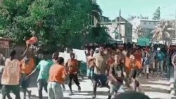 Lapolis Kraze Manifestasyon Sitwayen Angaje No ak Nodès t ap Fè Kont Rate Kouran