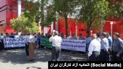 اعتراضات بازنشستگان مخابرات، کردستان، دوشنبه ۶ شهریور ۱۴۰۲