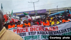 Lagos, Najeriya (Hoto: Facebook/NLC)