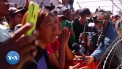 AQSh-Meksika chegarasida boshpana so'rayotganlar 