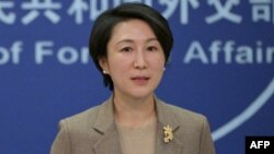 마오닝 중국 외교부 대변인.