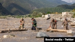 ძებნის ოპერაცია მდინარე ჭანჭახში