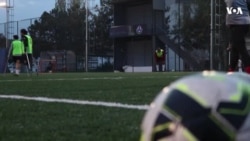 Ankarada fiziki məhdudiyyətli şəxslərdən ibarət futbol komandasının oyunu keçirilib