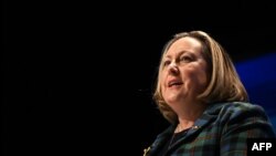 앤-마리 트레빌리안 영국 외무부 인도-태평양 담당 국무상 (자료사진)