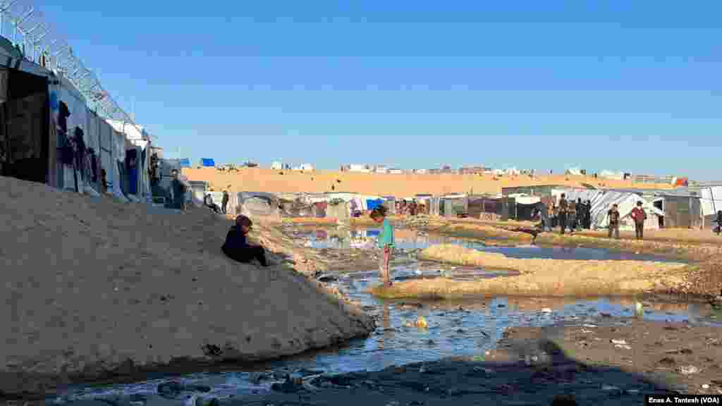 With no sanitation in makeshift camps, doctors say diseases are spreading rapidly among children in Rafah, Gaza, March 2, 2024. 