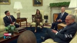 Lidè Kongrè Ameriken an Rankontre Prezidan Biden nan Lamezonblanch pou Diskite sou Asistans pou Izrayèl, Ikrèn 