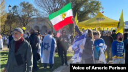 تظاهرات در واشنگتن در حمایت از اسرائیل (سه‌شنبه ۲۳ آبان ۱۴۰۲) 