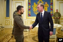 ولودیمیر زلنسکی در دیدار با جیک سالیوان مشاور امنیت ملی کاخ سفید- آرشیو