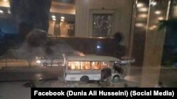 عيني شاهدان وايي، چې د بريد هدف د کاسټر ډوله ښاري بس و.