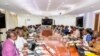 Le conseil des ministres qui a décidé de l’accord transactionnel, Ouagadougou, le 08 janvier 2024. (VOA/Lamine Traoré)