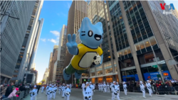 ទីក្រុង​ញូវយ៉ក​ធ្វើ​ក្បួនដង្ហែ​ថ្ងៃបុណ្យ​រំឭក​គុណ Thanksgiving លើកទី​៩៧