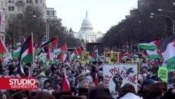 Marš za Gazu u Washingtonu: 100 dana užasa i patnji