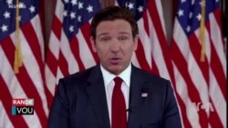 Ron DeSantis Mete Fen nan Kous Prezidansyèl li, Li Andose Ansyen Prezidan Trump
