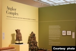 "Cambodians regard Angkor Wat as a sacred center, a national symbol, and a site of memory," according to the exhibition guide of the University of Michigan Museum of Art's showing of historical and contemporary Cambodian art. (Photo courtesy of UMMA)