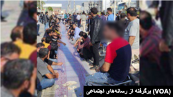 نهمین روز اعتصاب بازاریان در گناوه