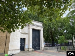 伦敦“超级使馆”将建在伦敦塔附近的皇家铸币局(Royal Mint Court)旧址，规模远超中国在伦敦现有的使馆 (美国之音/李伯安)