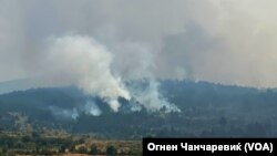 Граѓаните да не се организираат самоиницијативно за гаснење на пожарите низ шумите, апелираат од ЦУК