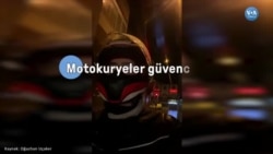 Yağmurlarla birlikte riskleri artan motokuryeler güvenceli çalışma koşulları istiyor 