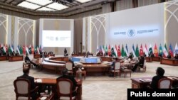 İqtisadi Əməkdaşlıq Təşkilatının zirvə toplantısı (Mənbə: Azərbaycan Prezident Adminsitrasiyası)