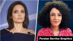 آنجلینا جولی/ نرگس محمدی