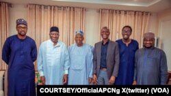 Ziyarar Goodluck Jonathan da Shugaban Jam'iyyar APC Na Kasa Ganduje