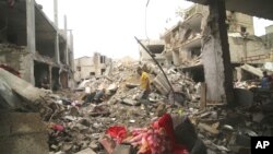 A Gaza, 560 Palestiniens ont été tués et 2.900 blessés selon le Hamas.