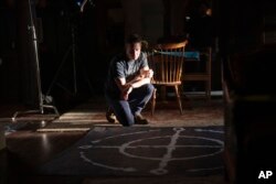 Sutradara David Gordon Green di lokasi syuting "The Exorcist: Believer" (dok: Eli Joshua Adé/Universal Pictures via AP)