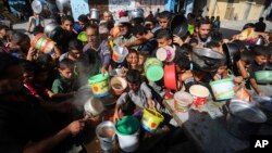 Ovqat olishga urinayotgan g'azoliklar, 2023-yil, 8-noyabr