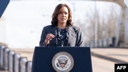 Potpredsjednica SAD Kamala Harris (Foto: SAUL LOEB / AFP)