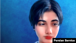 تصویری که وبسایت هه‌نگاو از آرمیتا گراوند منتشر کرده است