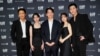 Lee Byung-hun, Park Ji-hoo, Um Tae-hwa, Park Bo-young, dan Park Seo-joon saat menghadiri acara pemutaran perdana"Concrete Utopia" untuk Amerika Utara di ajang Toronto International Film Festival di Kanada (REUTERS)
