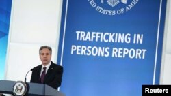 AQSh Davlat kotini Entoni Blinken deydiki, qator hukumatlar uchun odam savdosi muammo emas, aksincha normal biznes 