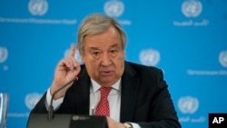 Katibu mkuu wa Umoja wa Mataifa Antonio Guterres.