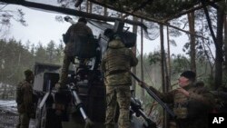 ბახმუტის მიმდებარე ტერიტორია, ჰაუბიცა "ბოჰდანა", დონეცკის რეგიონი, უკრაინა, 26 იანვარი, 2024