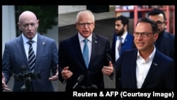 Mark Kelly, Tim Walz, Josh Shapiro.