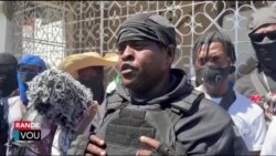 Chèf Gang G9 la Prezante Senpati li Bay Fanmi Polisye ki Mouri nan Afwontman ak yo 