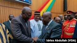 Akufo-Addo and John Mahama