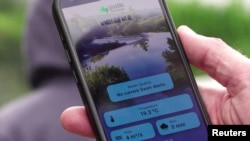 ค่าที่ระบบ UnifAI อ่านได้จากการตรวจสอบน้ำที่ วอร์ลีห์ เวียร์ (Warleigh Weir)