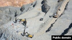 Söyüdlü qızıl mədəni (Mənbə: "Anglo Asian Mining" şirkəti)