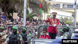  Le président de la transition du Gabon, le général Brice Oligui Nguema.