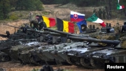 지난 2022년 라트비아 아다지에서 북대서양조약기구(NATO·나토) 훈련이 진행되고 있다. (자료사진)