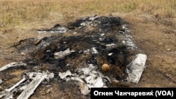 Mesto gde je bio zapaljen automobil u kome je kidnapovana Vanja Gorčevska