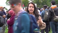 Salat Jumat Pro Palestina di Washington DC