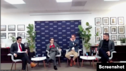 Analistët gjatë debatit të Institutit "New Line" në Uashington 