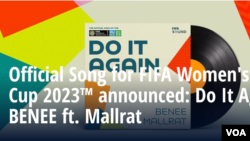 Anons FIFA sou chwa chante ofisyel Koupdimond Medam yo. 