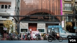 Chabad House in Bangkok usually is for Israeli tourists visiting the Thai capital. (Tommy Walker/VOA)