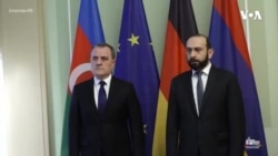 Azərbaycan və Ermənistan xarici işlər nazirləri Berlində sülh danışıqları aparır